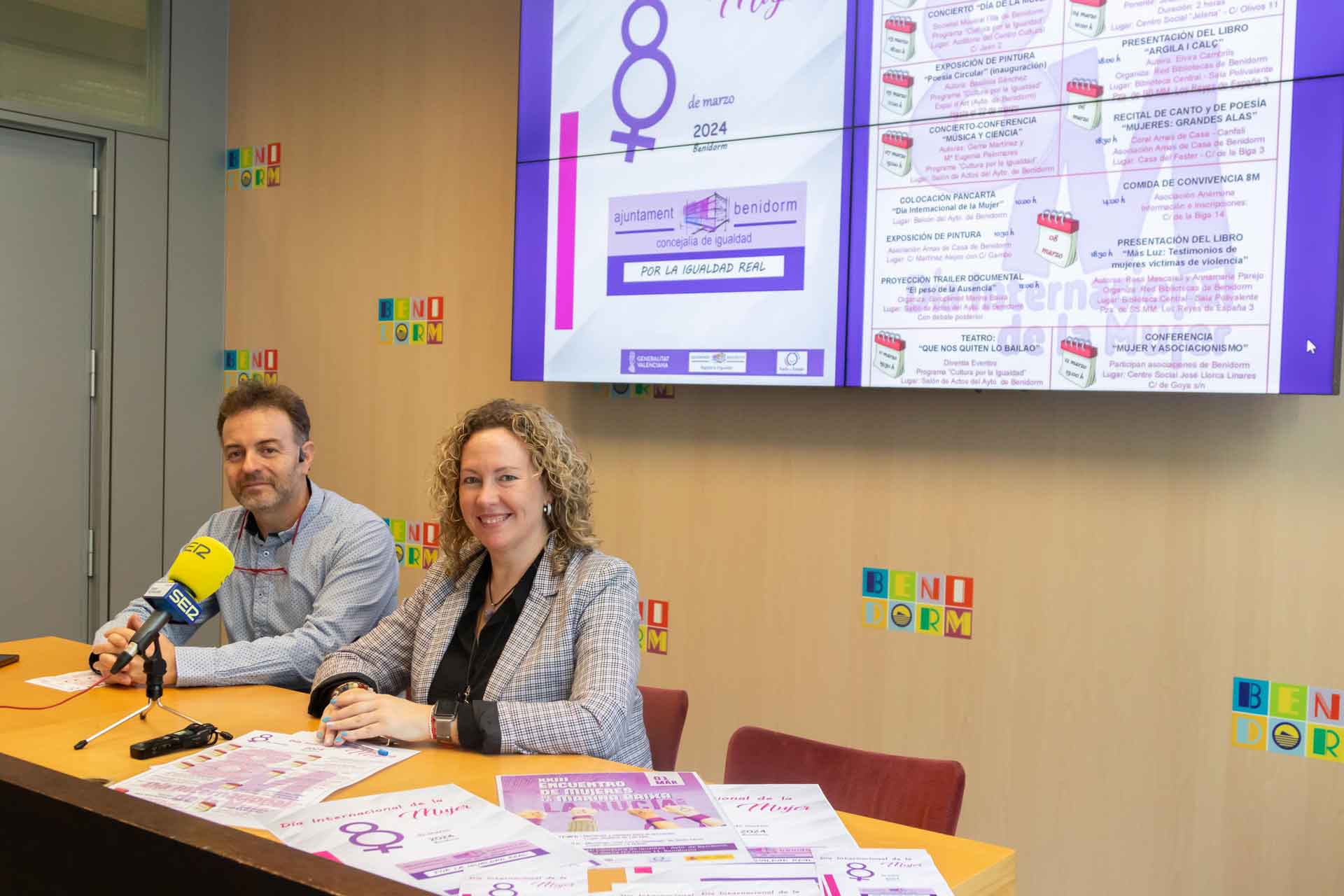 Benidorm presenta un amplio programa para conmemorar el Día de la Mujer ...